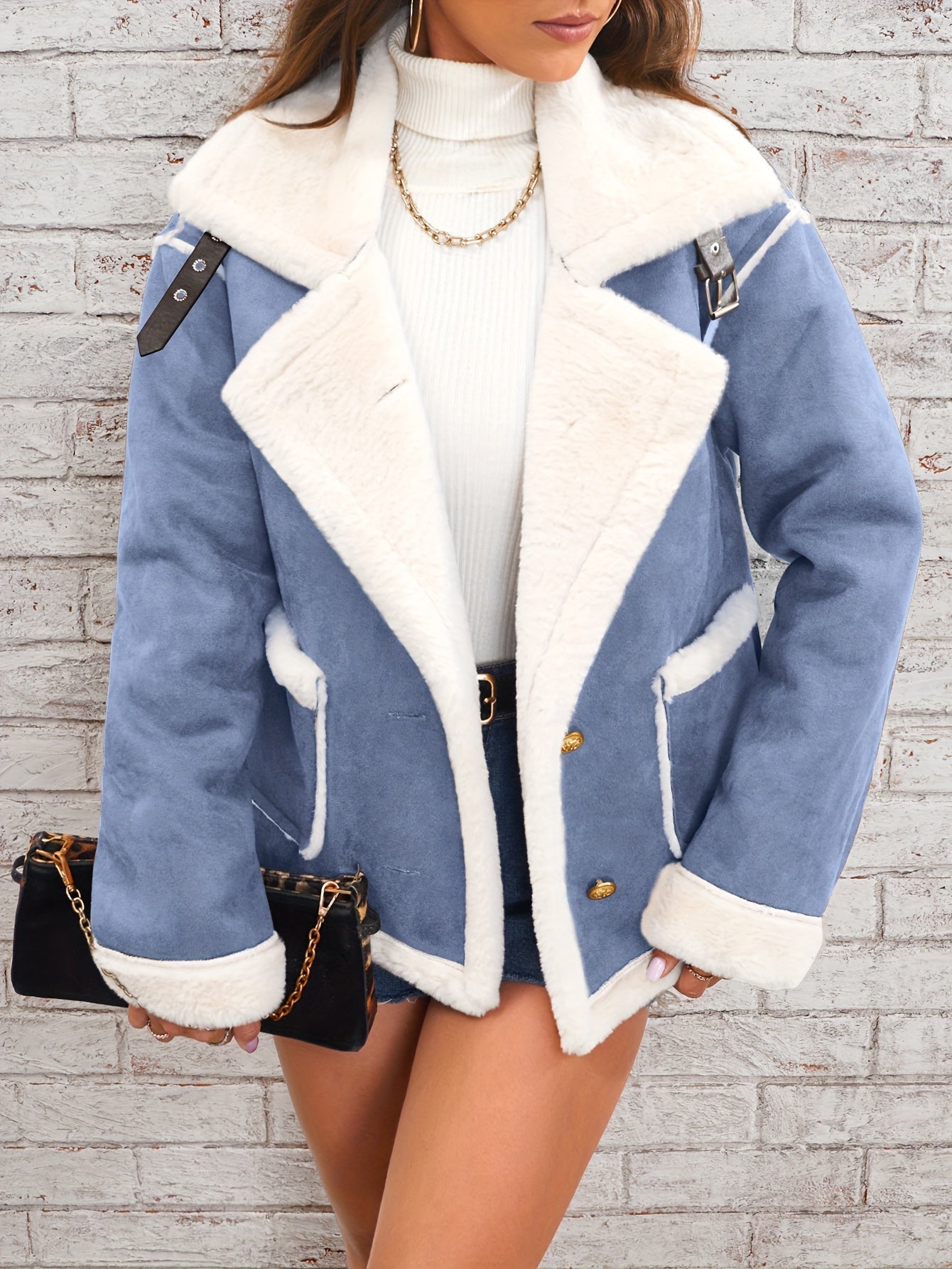 Isabella™ Winterjacke mit Kunstfellfutter