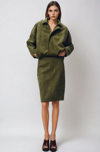 SOFIA - Wildlederjacke