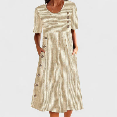Sofia - Gestreiftes Sommerkleid
