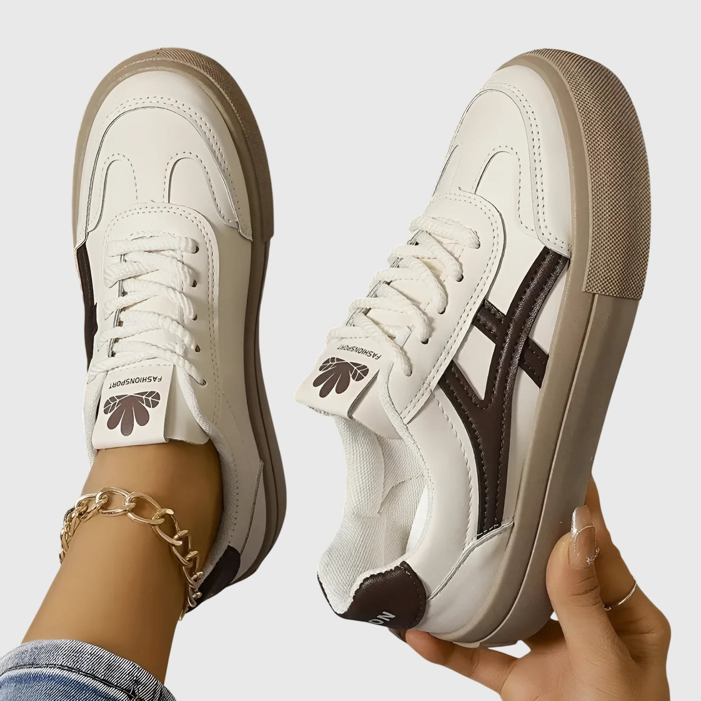 Elza Orthopädische Sneakers Absoluter Komfort Schmerzlinderung
