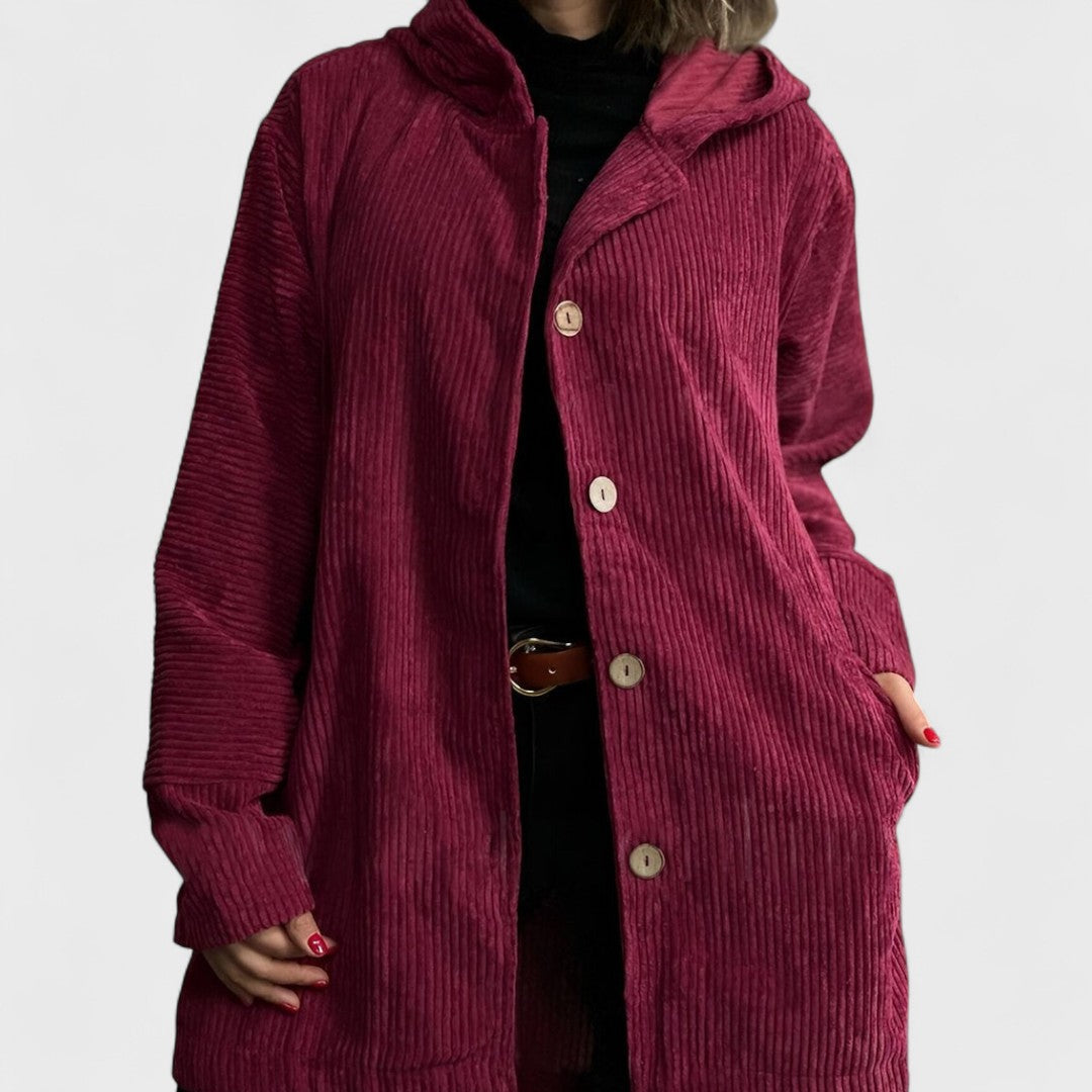 Cordia - Jacke mit Kapuze aus Cord