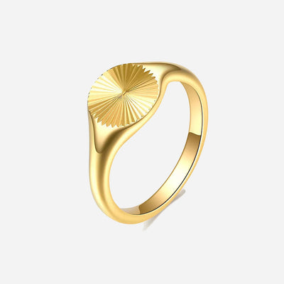 Rizavelle | Sonnenstrahlenring aus 18K Gold