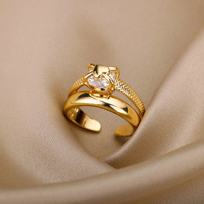 Melaniquee | Ring aus 18K Gold