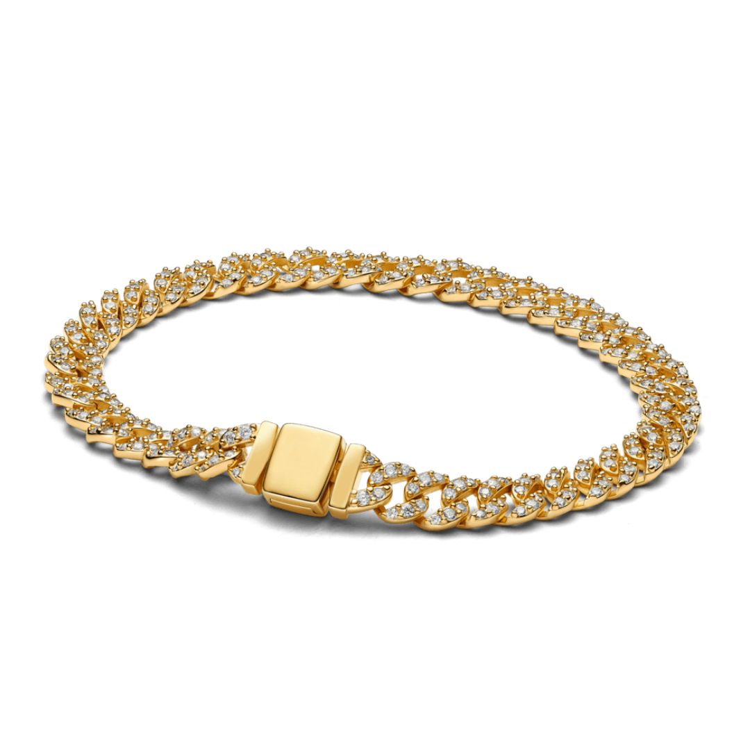 Shannelise | Rosa Kubanisches Armband aus 18k Gold