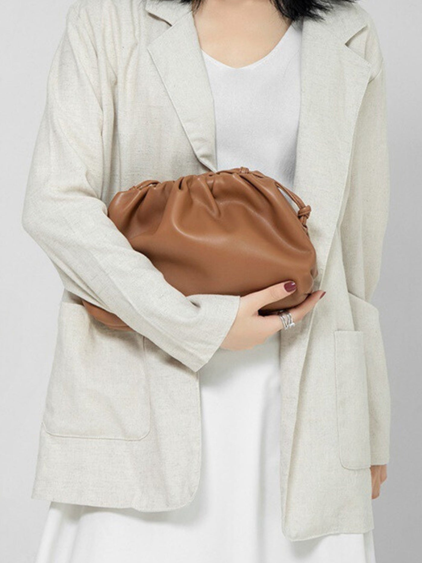 Marina | Elegante Vegane Clutch für den Alltag