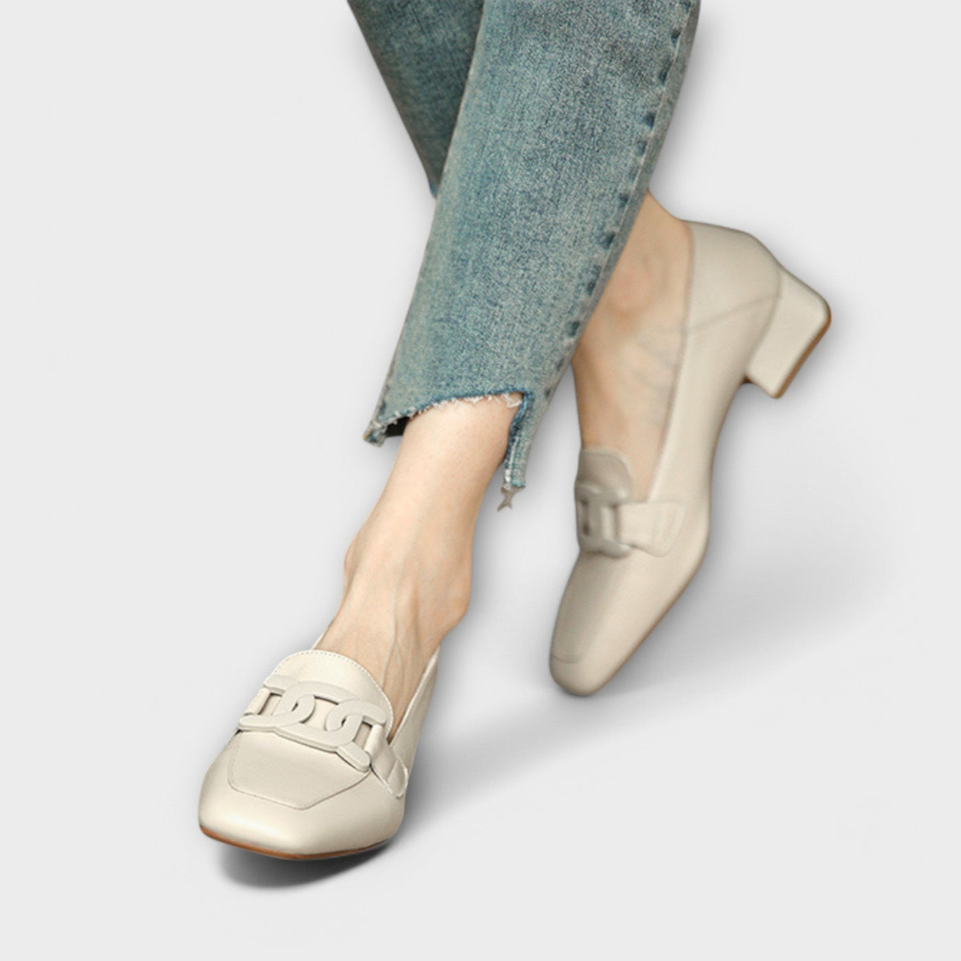 Monika™ | Elegante Mokassins mit Absatz