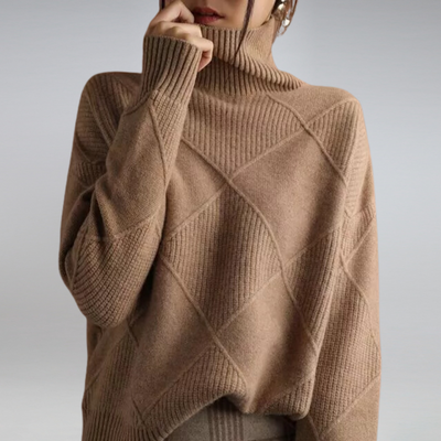 Darcy - Oversize Rollkragenpullover