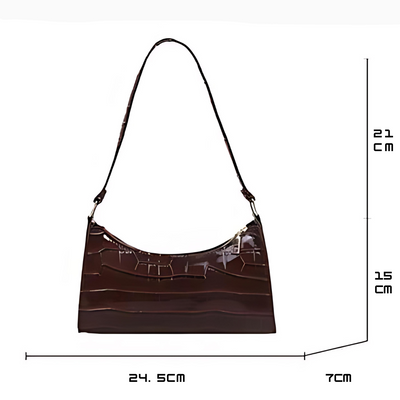 Gianna Boutique - Glänzende Lederhandtasche