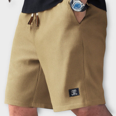 Sommer Shorts aus Rippstrick