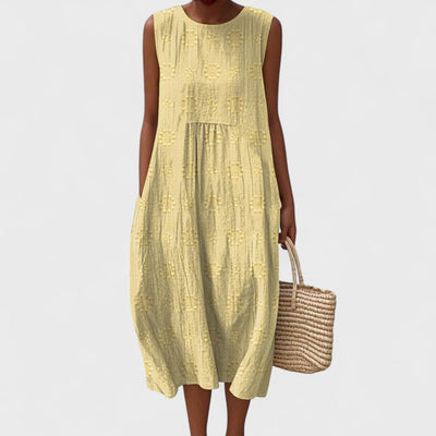 Aikaterini – Lässiges Chic-Kleid mit Taschen