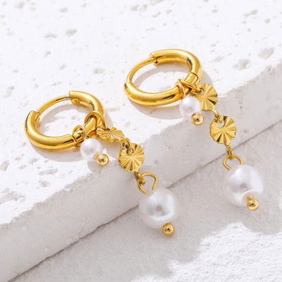 Lyannette | Ohrringe Sunburst aus 18K Gold