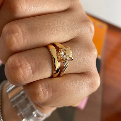 Melaniquee | Ring aus 18K Gold