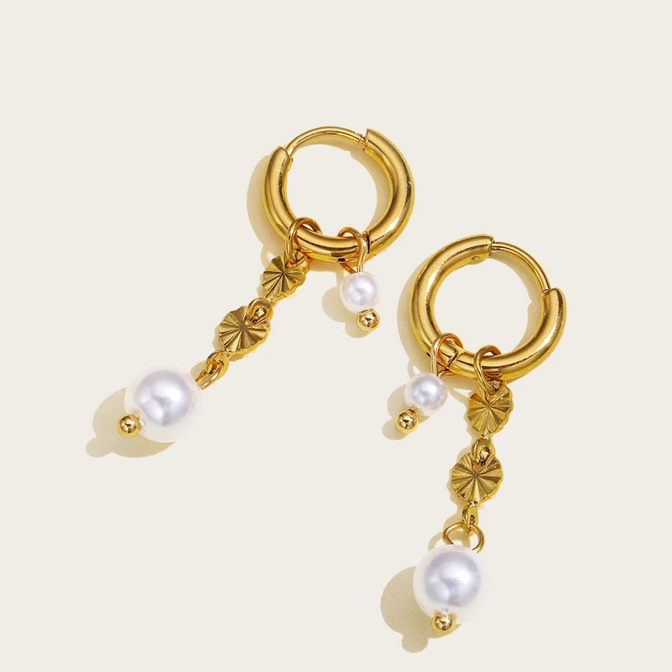Lyannette | Ohrringe Sunburst aus 18K Gold