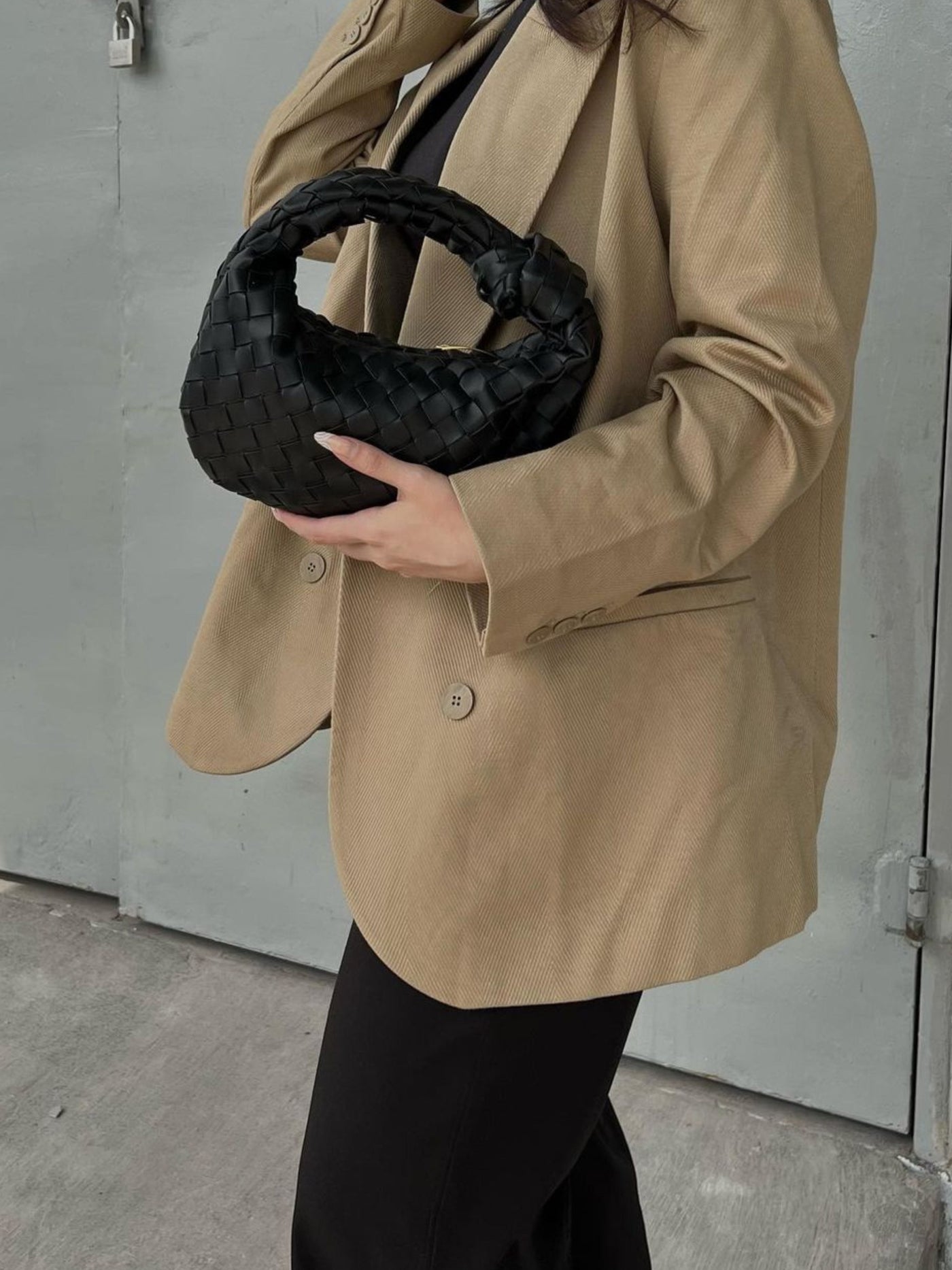 Sienna | Kleine Tasche mit Geflochtenem Griff