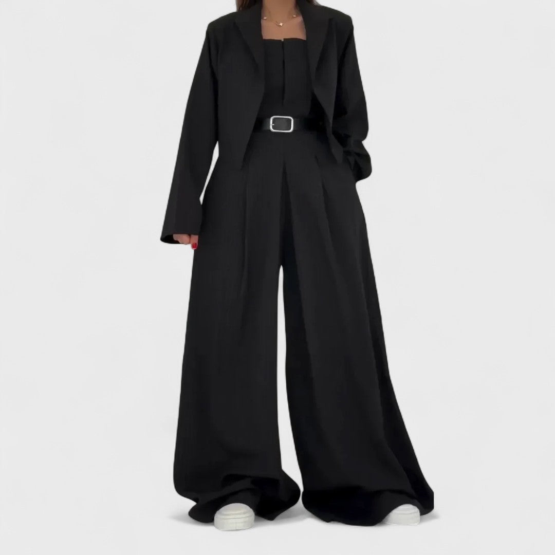 Eclat - Damen Ensemble Bustier + Jacke - Eleganter und trendiger Stil