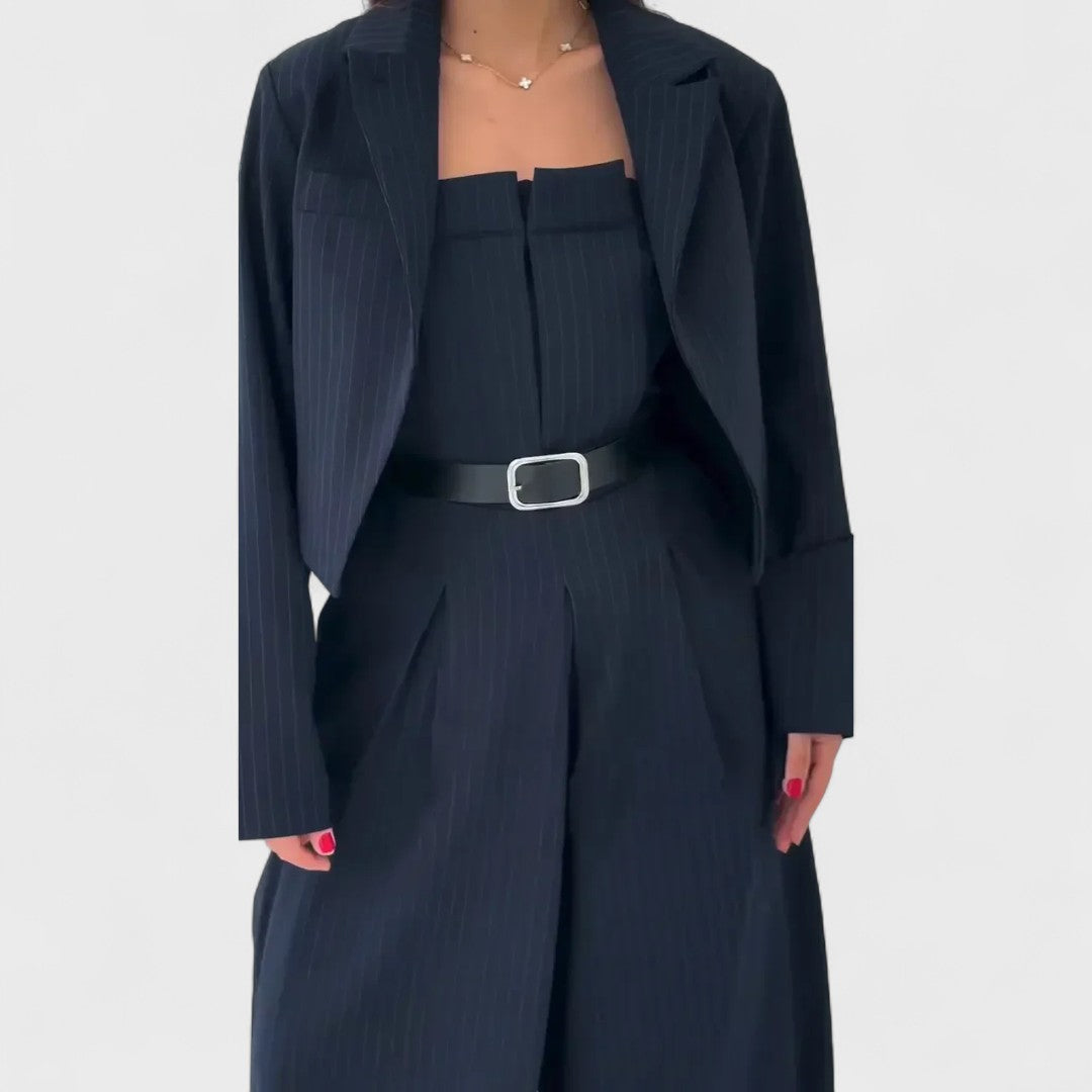 Eclat - Damen Ensemble Bustier + Jacke - Eleganter und trendiger Stil
