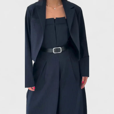 Eclat - Damen Ensemble Bustier + Jacke - Eleganter und trendiger Stil