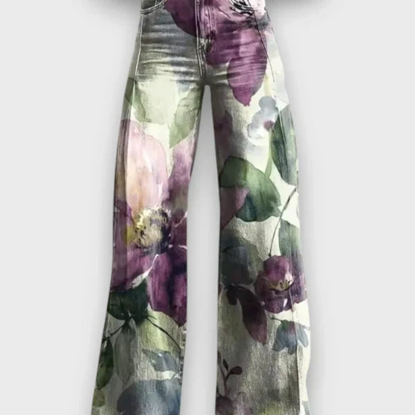 Tavira – Jeans mit wildem Muster