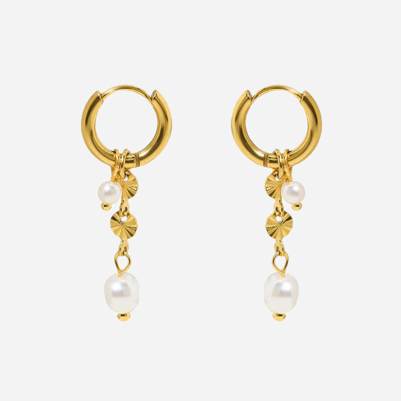 Lyannette | Ohrringe Sunburst aus 18K Gold