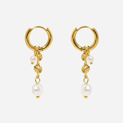 Lyannette | Ohrringe Sunburst aus 18K Gold