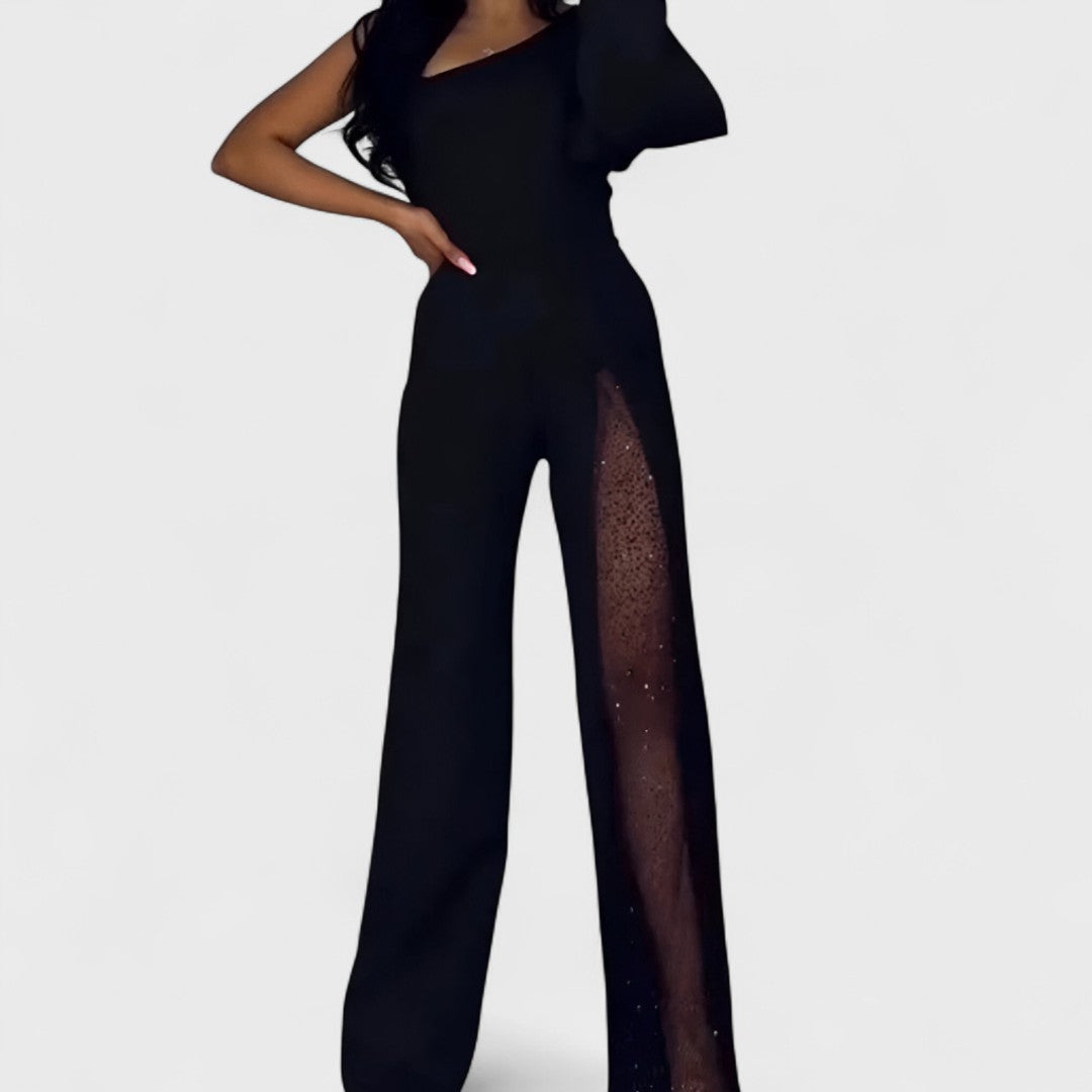 Ines - Moderne Overall mit weitem Bein