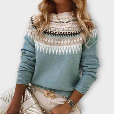 Lena - Gemütlicher und warmer Strickpullover