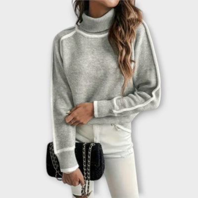 Aurora - Lässiger Pullover mit Stehkragen