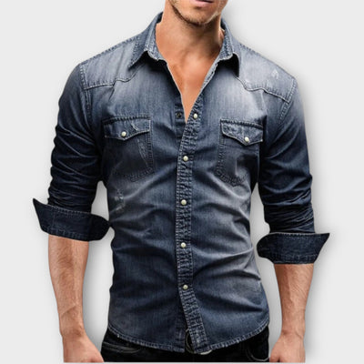 Moderne Denim-Hemd