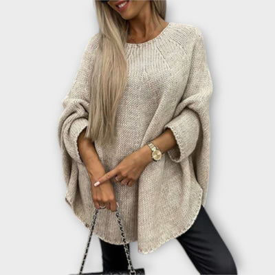 Isabelle - Eleganter Damenpullover mit Rundhalsausschnitt