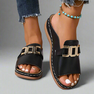 Elle - Bequeme Sandalen mit Absatz