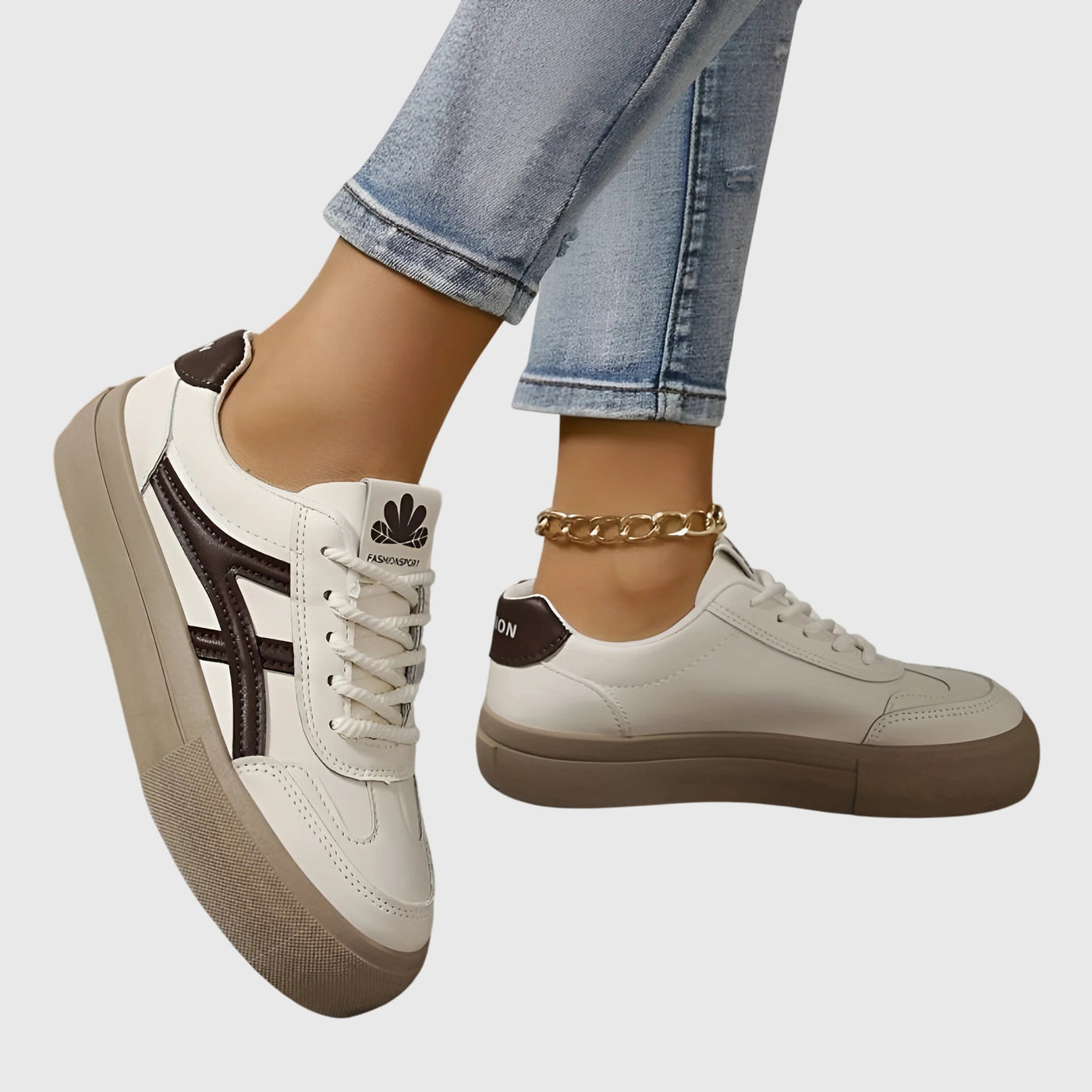 Elza Orthopädische Sneakers Absoluter Komfort Schmerzlinderung