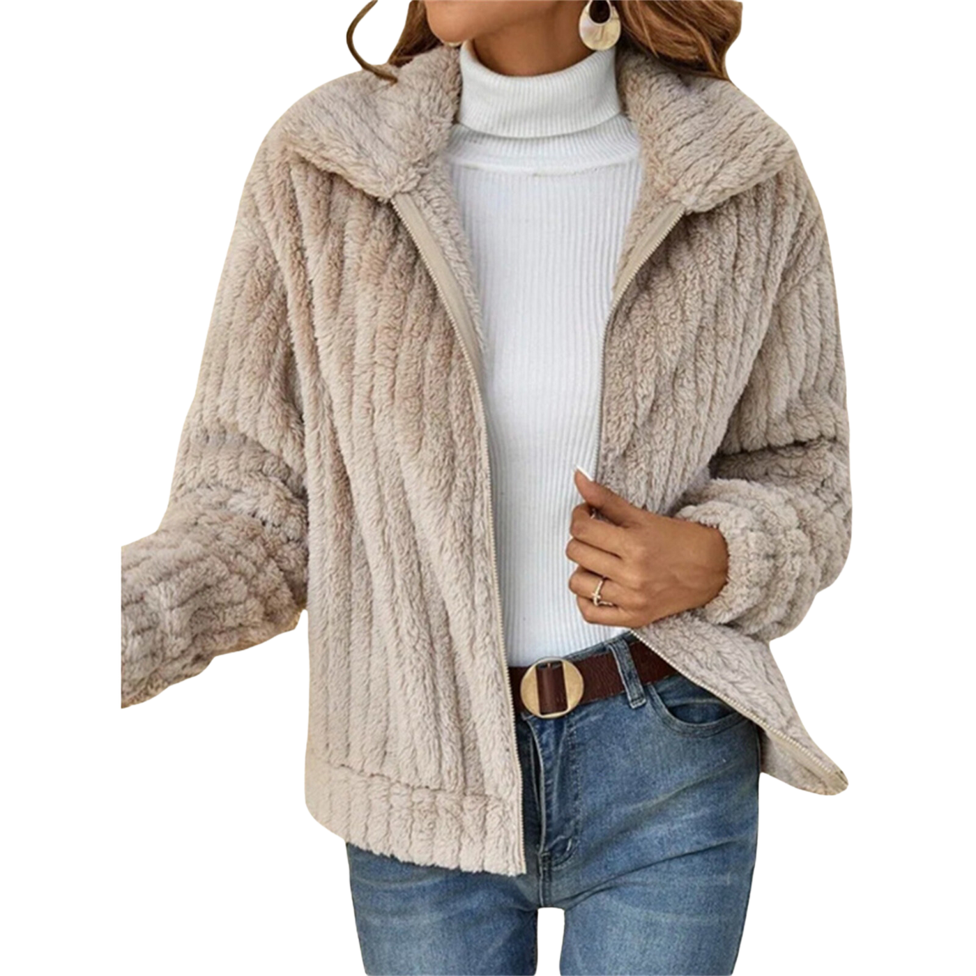 Isabella™ Bequeme Winter-Fleecejacke