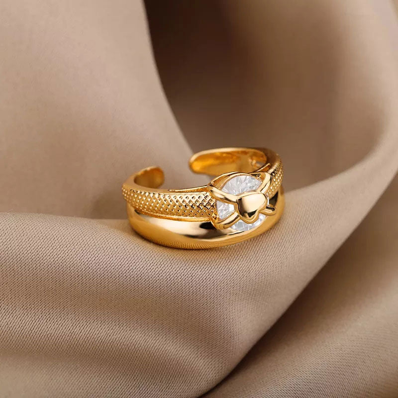 Melaniquee | Ring aus 18K Gold