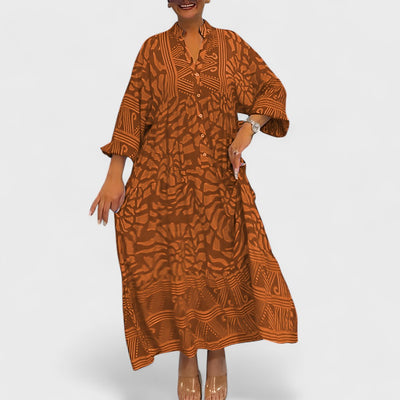 Ava – Kleid mit künstlerischem Druck