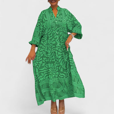Ava – Kleid mit künstlerischem Druck