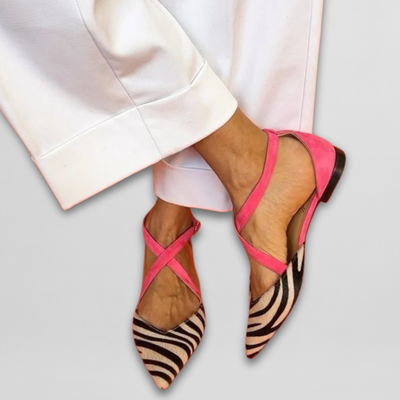 Fenna - Ballerinas mit Absatz