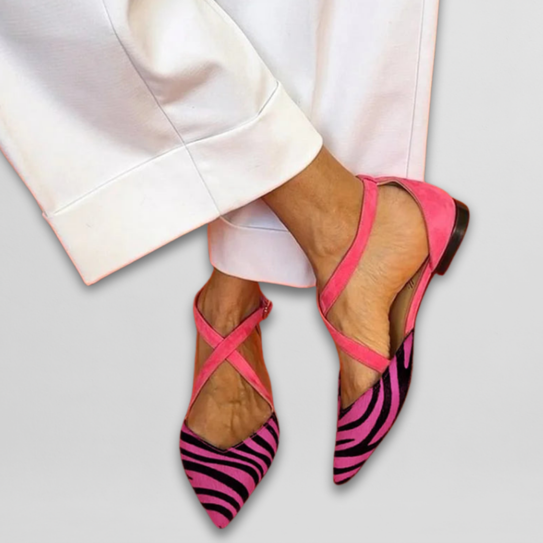 Fenna - Ballerinas mit Absatz