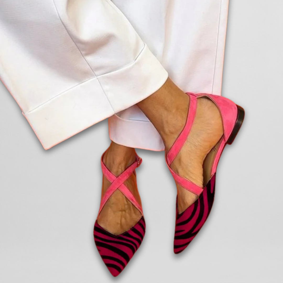 Fenna - Ballerinas mit Absatz