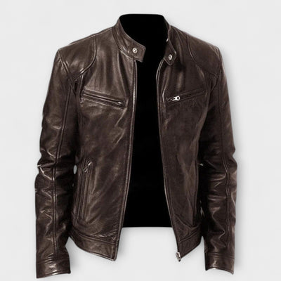 Elegante Lederjacke