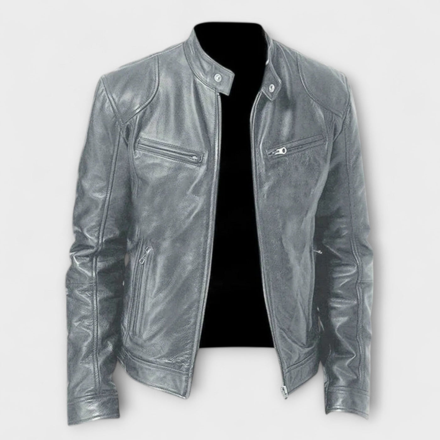 Elegante Lederjacke