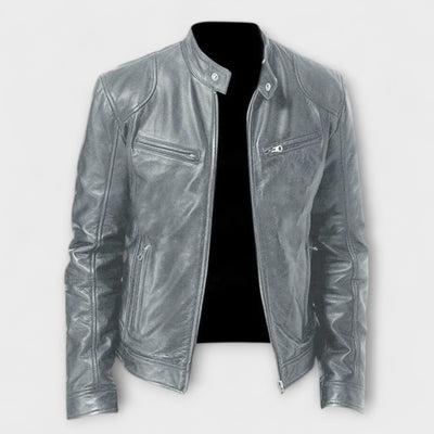 Elegante Lederjacke