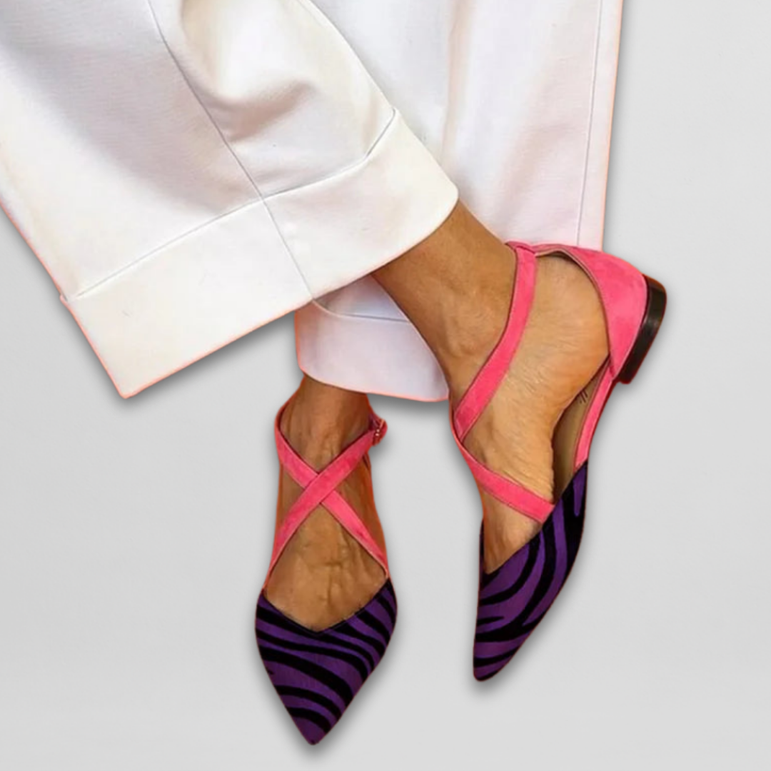 Fenna - Ballerinas mit Absatz
