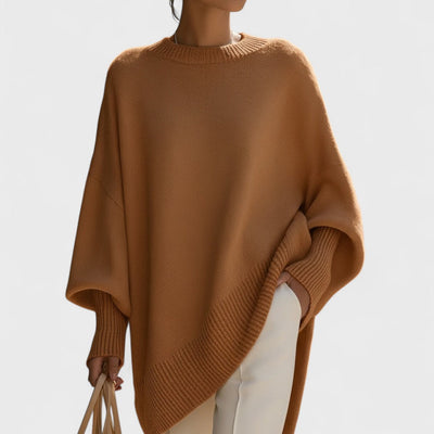 Mandy – Poncho Oversize Eleganza Semplice