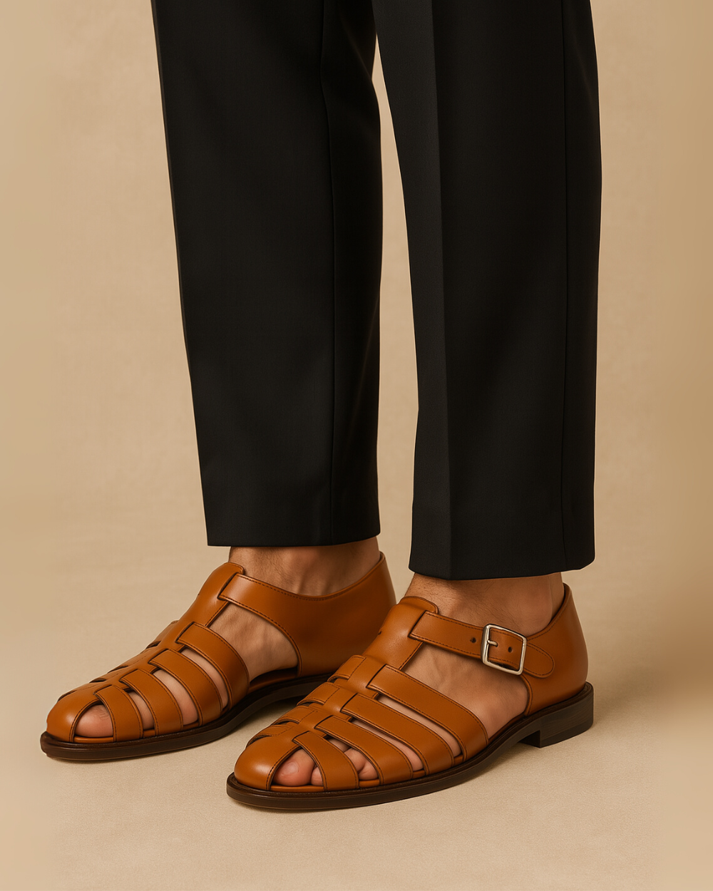 GRAZIO | GESCHLOSSENES SANDALEN MIT RIEGEL