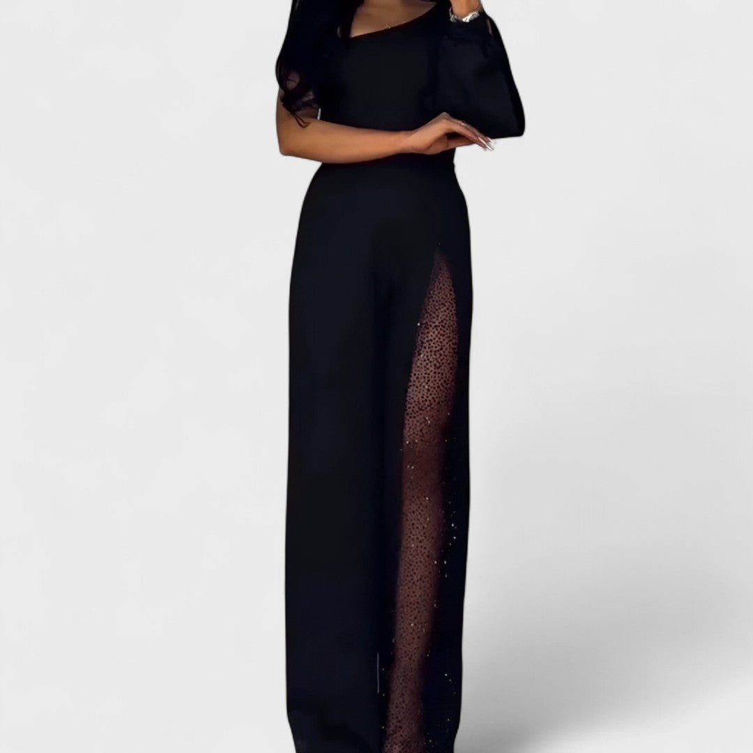 Ines - Moderne Overall mit weitem Bein