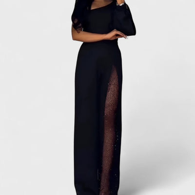 Ines - Moderne Overall mit weitem Bein
