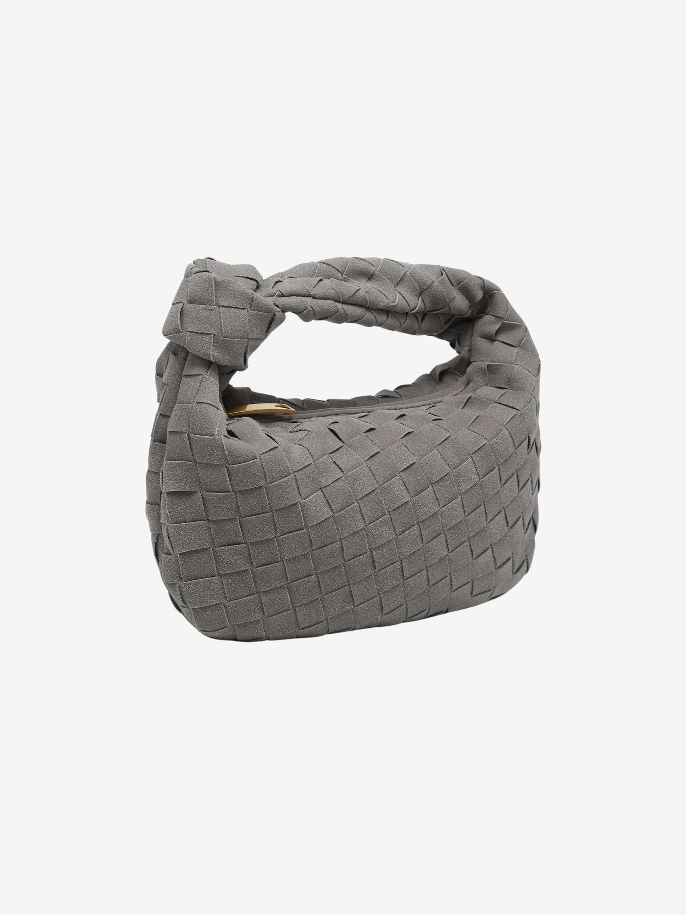 Renee | Mini-Tasche aus weichem, geflochtenem Wildleder