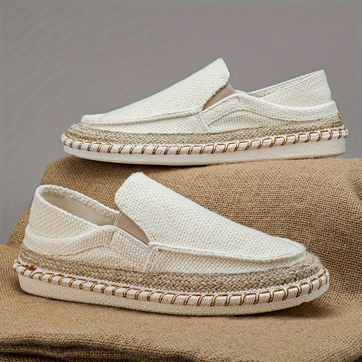 SLIP-ON-SCHUHE KÜSTENGEWEBE