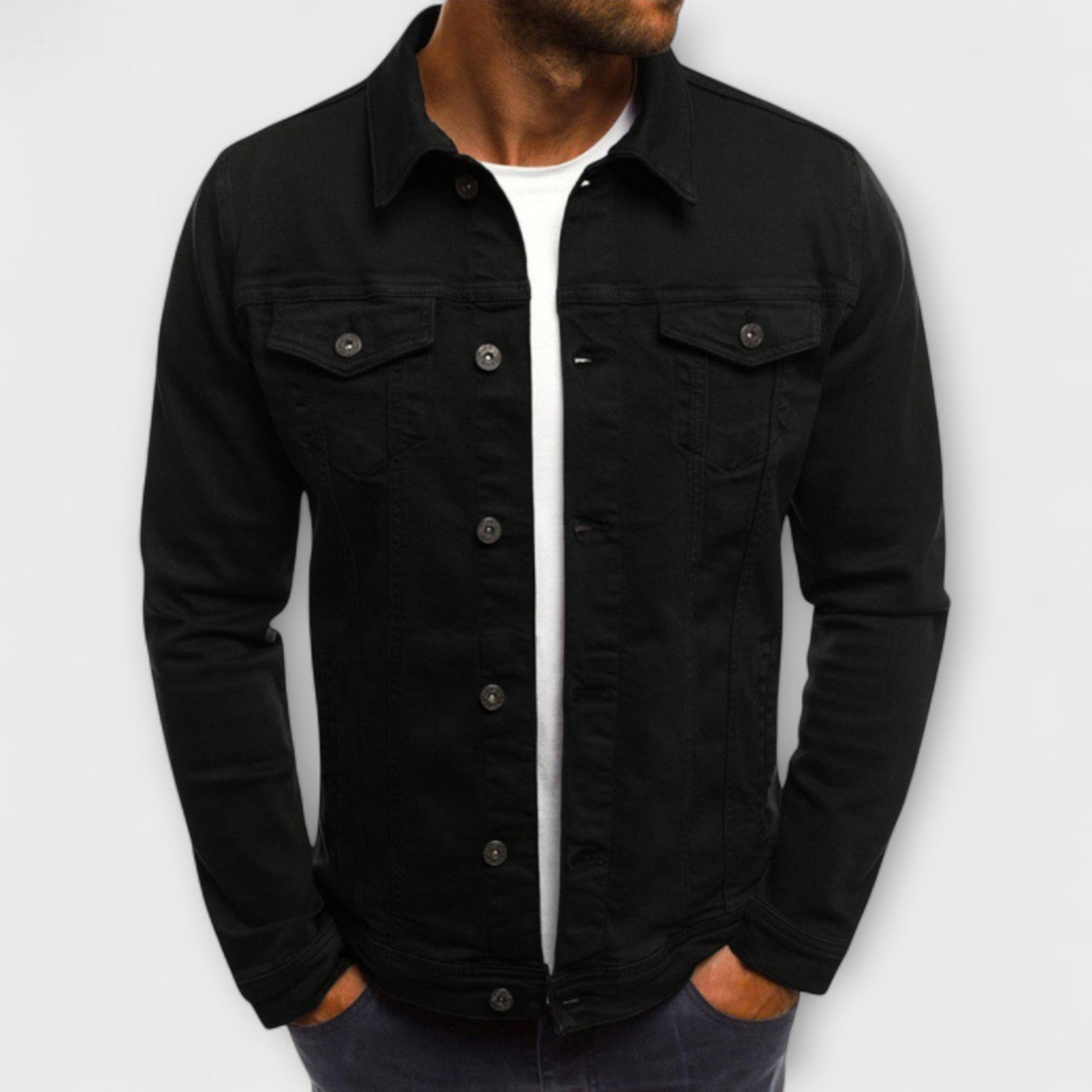 Slim Jeansjacke