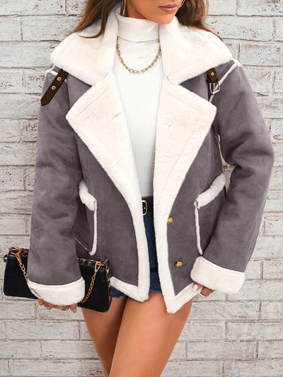 Isabella™ Winterjacke mit Kunstfellfutter